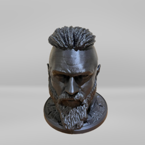 Ausinių stovas "Vikingas" Juodas